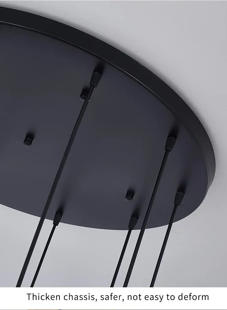 Stair Led Ceiling Chandeliers Duplex Loft Lamp Living Room Decoraction Luxury Light Appliance Hanging Lamps For  Lustre