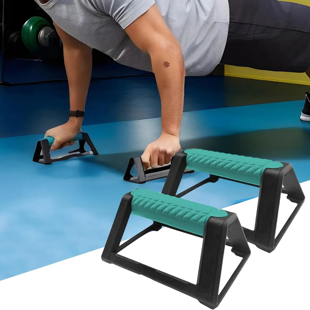 Push Up Handles for Floor Strength Training Equipment Multifunctional H-Shaped Push-up Bracket for Women and Men Home Gym