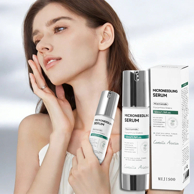 Niacinamide Centella Asiatica Microneedle Essence, Repair Skin Barrier Moisturizer Nourish For All Skin Types Korean Skincare