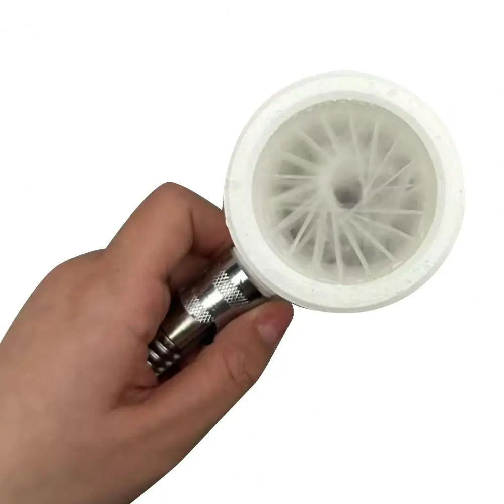 Powerful Shower Head Supercharging Shower Head High Pressure Handheld Shower Head 3d Printed Spiral Nozzle Flushing for Men’s