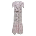 Summer Luxury Formal Evening Lace Dresses Women Single Breasted Bead Bow Short Sleeve Elegant Mermaid Party Birthday Long Dress