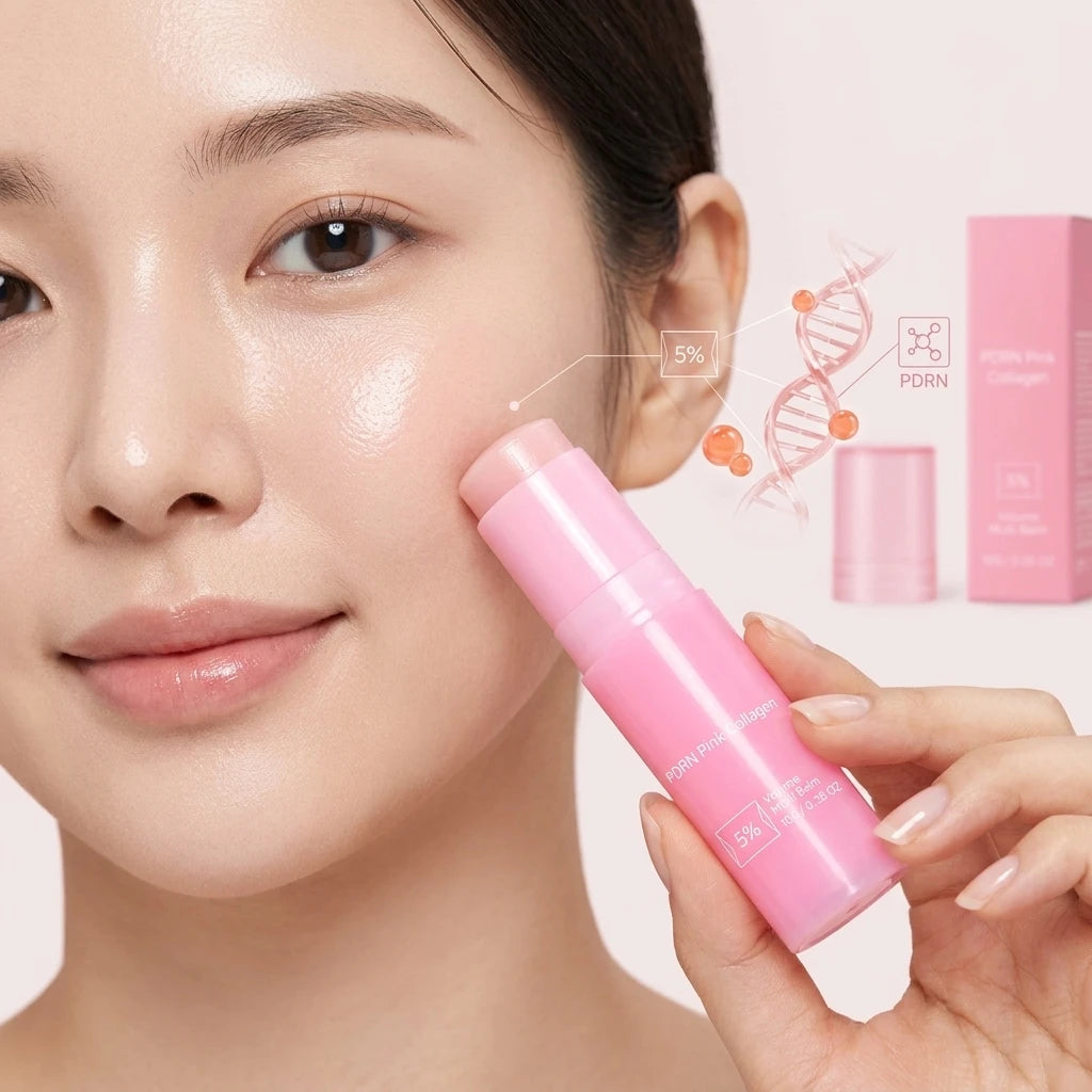 Hydrating Wrinkle Bounce Balm Collagen Multi Balm Stick Reduce Skin Dull Enhance Skin Elasticity Face Lip Eye Multi Cream Stick