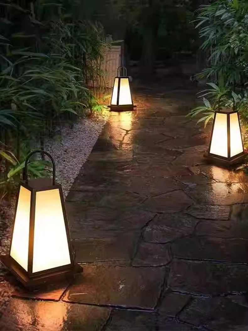 Outdoor Floor Lamps Lawn Solar LED Outdoor Lighting Outdoor Courtyard Decoration Outdoor Courtyard Lights Non Solar Lights