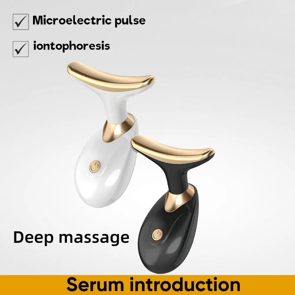 Portable Facial Electric Massager Lifting And Firming Anti Wrinkle Face Neck Massager Electric Beauty Massage Device