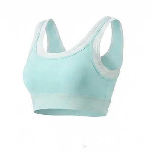 Women's Sports Bra High Support Yoga Workout Bra Wide Shoulder Straps Airbrush Better Together Bra Fitness Top Running Gym