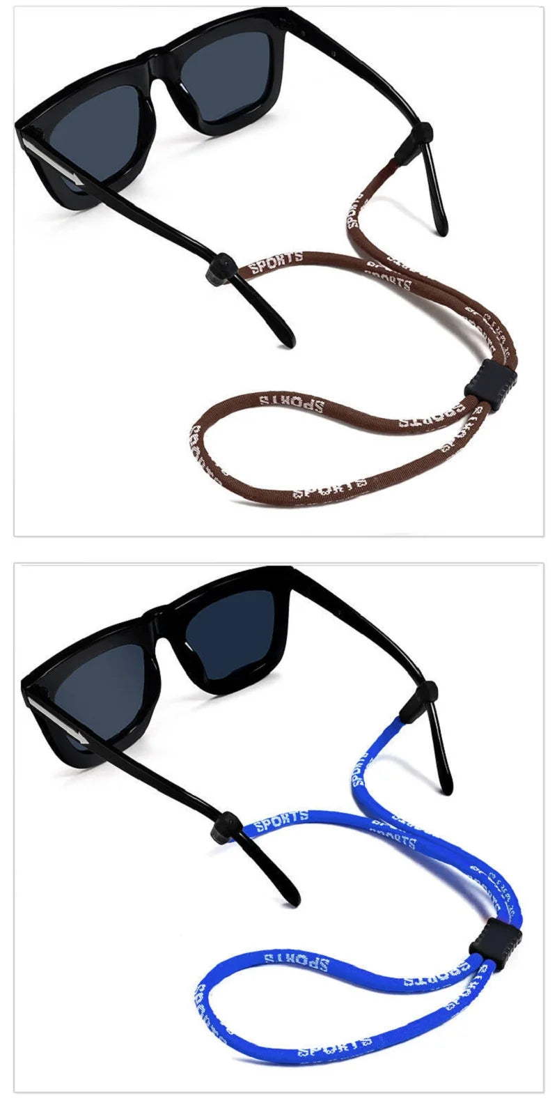 Non-Slip Sunglasses Rope Outdoors Sports Glasses Cord Women Men Eyeglasses Eyewear Cord Holder Neck Strap Glasses Lanyard