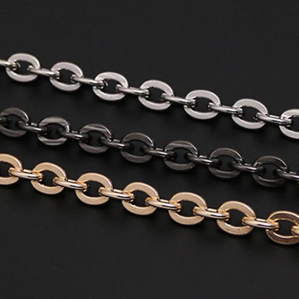 1PC Women's Fashion Metal Bag Chain Single Shoulder Strap Crossbody Bag Chain Replacement Bag Accessories