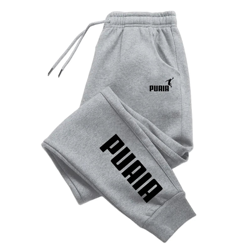 Letter Print Women Pants Autumn Winter New Sport Jogging Trousers Fitness Loose Fit Clothing Solid Color Outfit Streetwear Pants