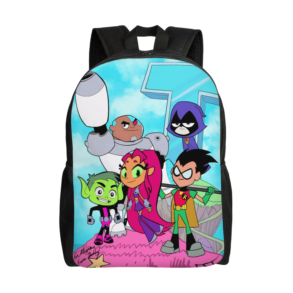 Toddler's Teens Titans Go Beast Boy Backpack Preschool Kindergarten  School Bags for Boys and Girls