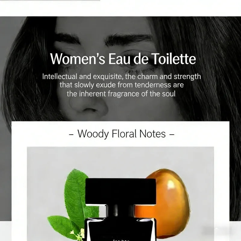 100ml Premium Eau de Parfum for Her, Sophisticated Woody Floral Scent Perfect for Daily Wear