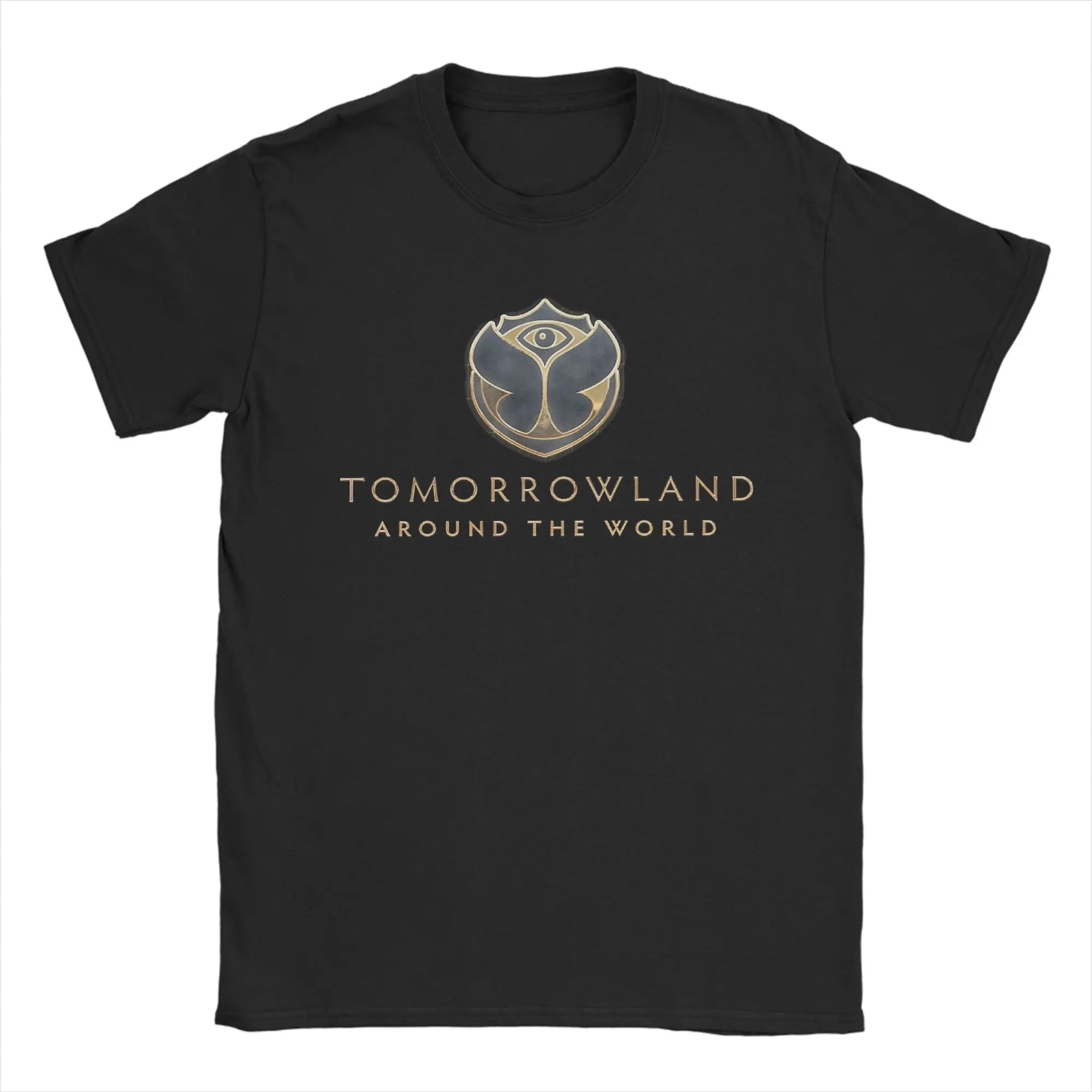 Tomorrowland Belgium 2025 Festival Trip Magical Futuristic Festival T Shirt Beach T Shirts Man Cotton Tees Short Sleeves Tshirt
