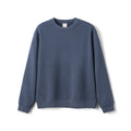 SIMWOOD 2026 Autumn Winter New Oversize 340gsm Warm Brushed Finish Lining Sweatshirts Men Embroidery Basic Running Pullover Tops