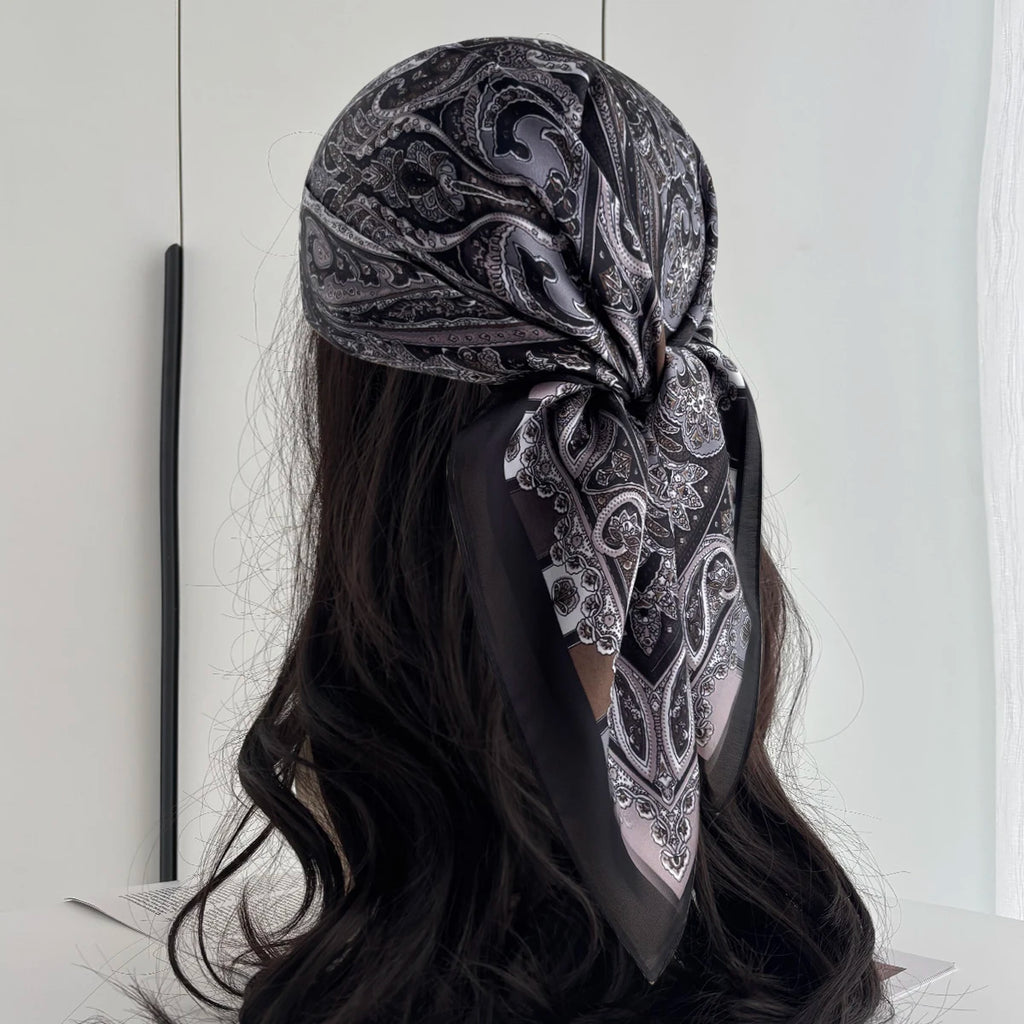 Satin-Like Head Scarf – Hair Wrap