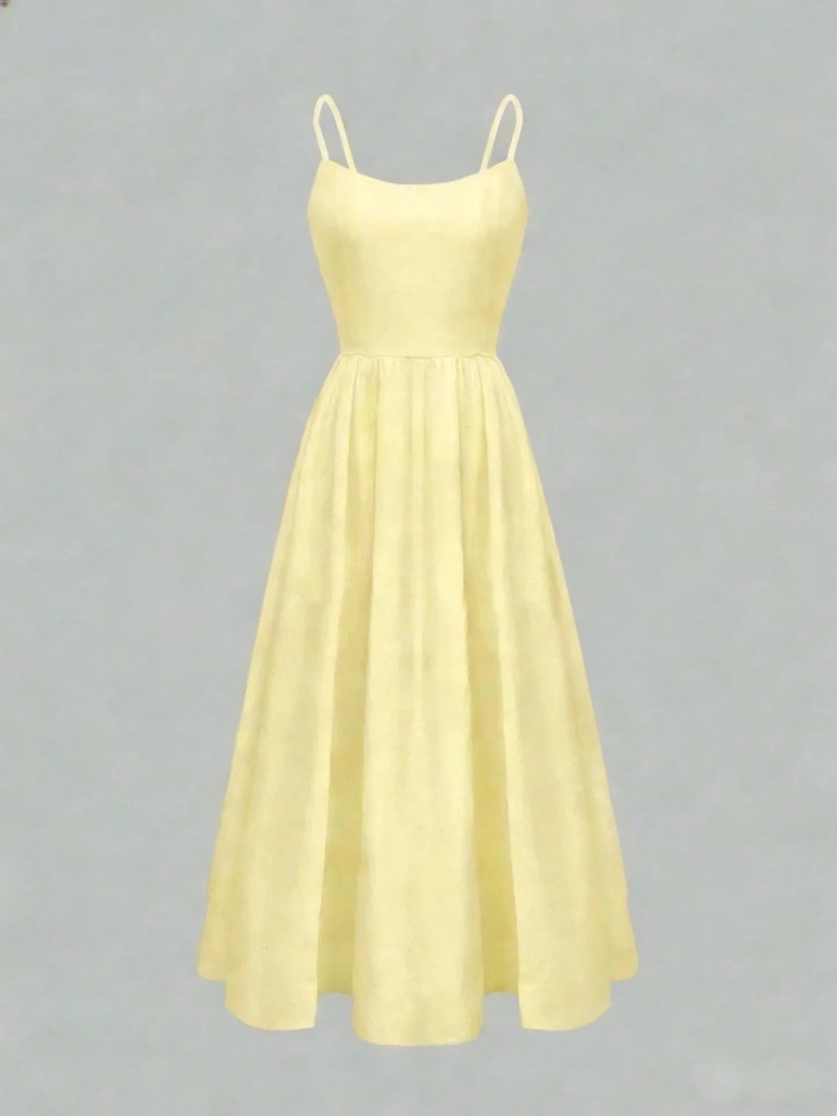 2026 Summer Fashion Casual Temperament Tube Top Solid Color Suspender Dress Women's Clothing
