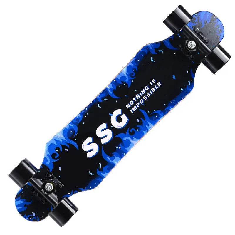80CM Four Wheels Longboard Dancing Board Adult Street Riding Professional Beginner Freestyle Skateboard