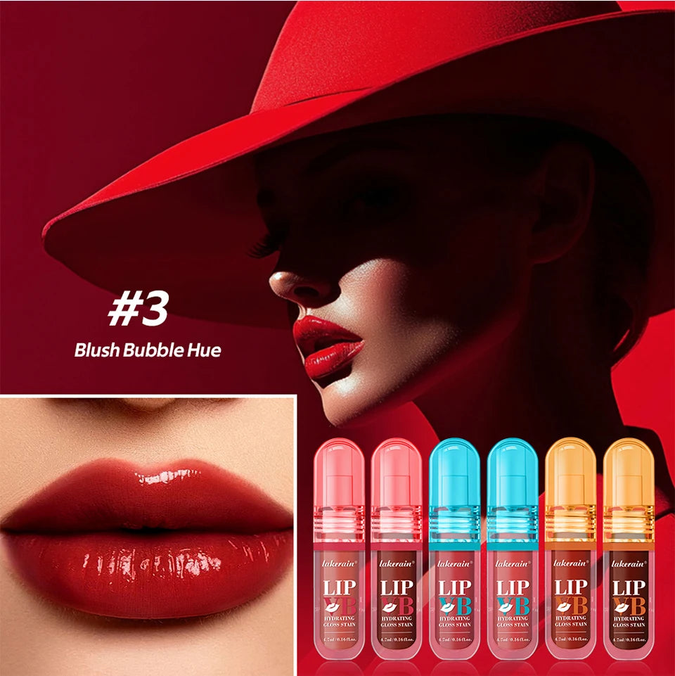 Lip IV Glossy Hydrating Lip Stain Instant Shine Long Lasting Moisture Nourishes Soothes Dry Lips Suitable For All Skin Makeup