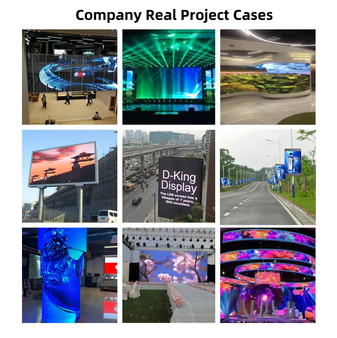 Hot-selling custom-made indoor P2.976 LED screen/LED video wall from Chinese factory