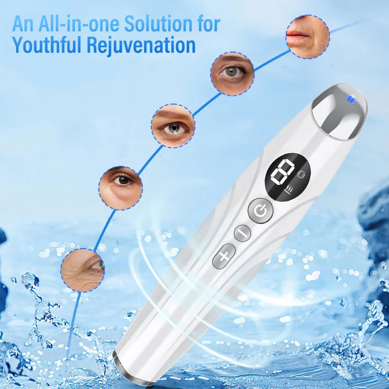 Electric Facial Massager Micro Vibration Eye Beauty Instrument For Relax Eye Dark Circles Eye Bags Puffiness Eye Massage Gift