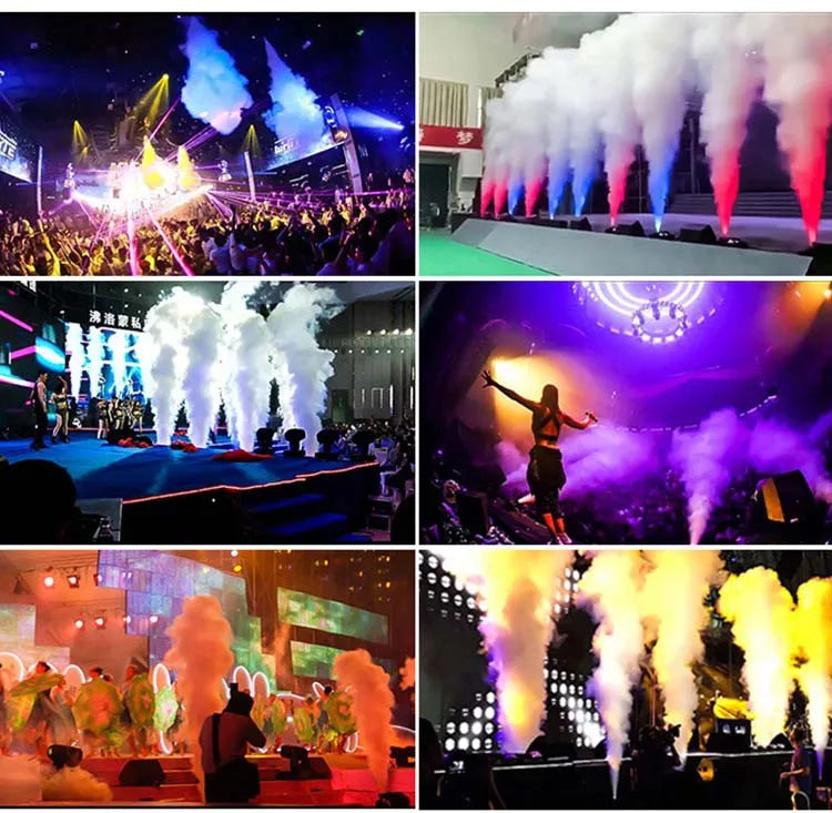 Professional Stage Effect Digital DMX Stage Effect Equipment Single Pipe Carbon Dioxide Gas Column Fog Smoke Co2 Jet Machine