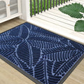 Door Mat Natural Rubber Leaf Dust & Dirt-resistant and Non-slip High-end Feel Hotel Household Home Entrance Door Floor Entryway