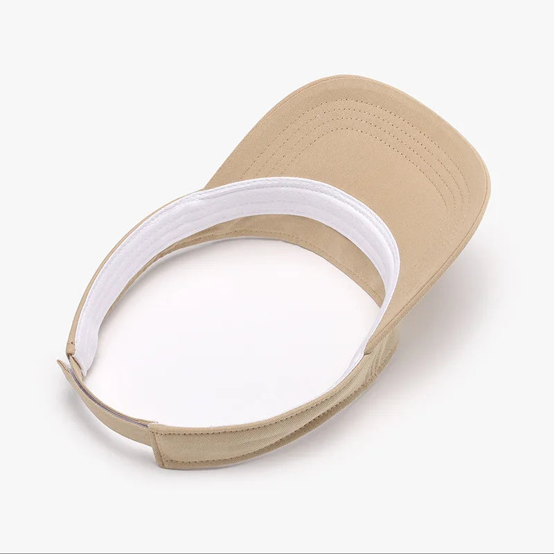 New Summer Sun Hats Men Women Cotton Outdoor Visor UV Protection Top Empty Sport Tennis Golf Running Sunscreen Baseball Cap