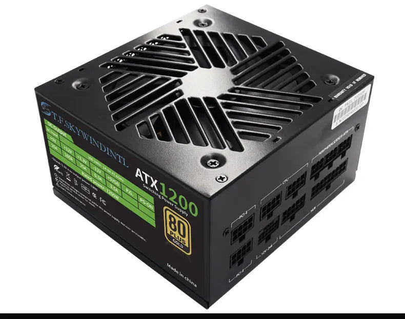 PCIE 5.0 1200W PC Power Supply Full Modular PSU For Power Source 1200W WATT Power Supply ATX PC PSU GPU Gaming Graphics