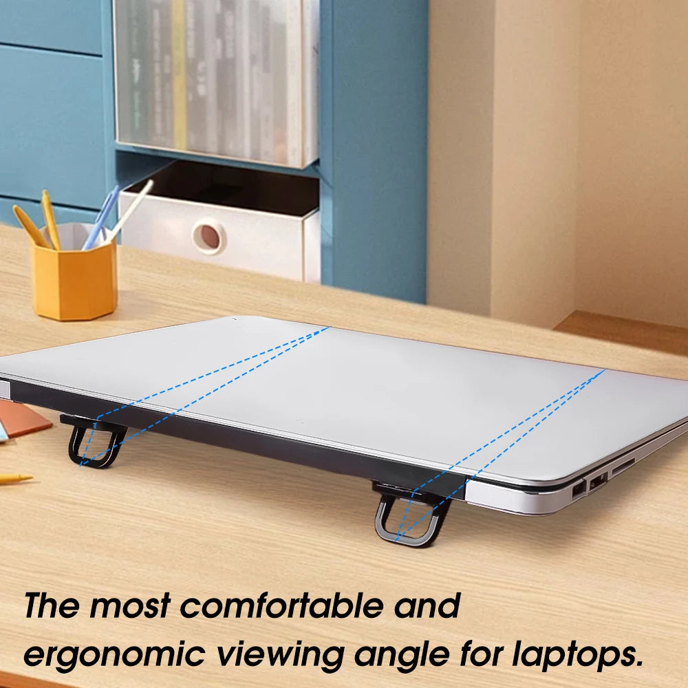 2pcs Keyboard Stands, Mini Laptop Stand for Desk, Portable Laptop Stand Compatible with MacBook Air Pro, Dell XPS,  HP More.