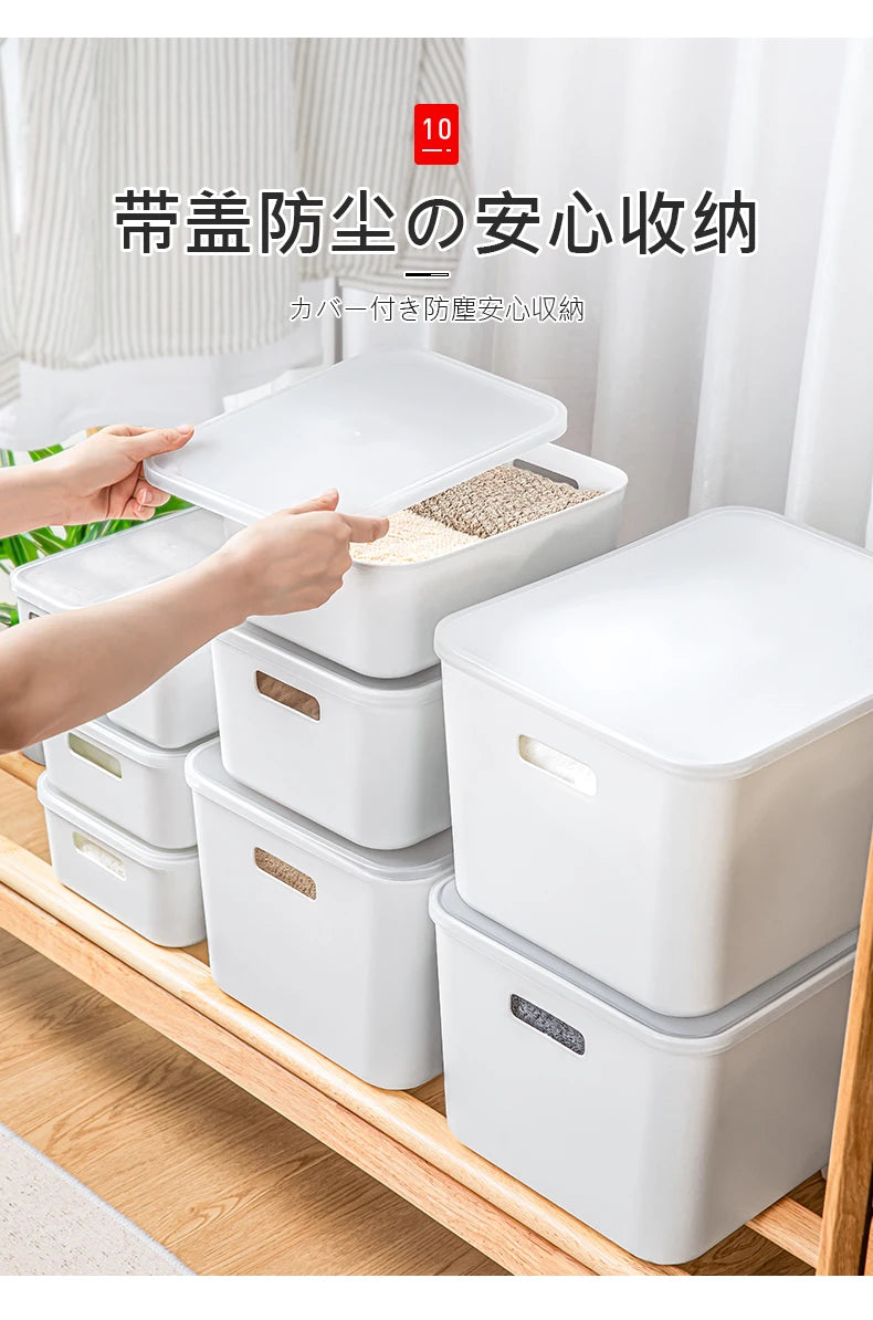 Elegant Japanese-Inspired Kitchen Organizer Multi-Compartment Drawer Storage Convenient Snack Basket for Home Use