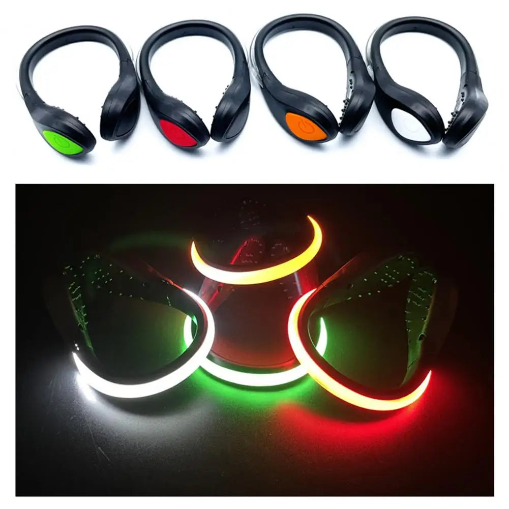 Shoe Clip Lamp Multiple Lighting Modes LED Shoes Light Simple Installation Sports Shoe Light  Night Running Shoe Safety Light