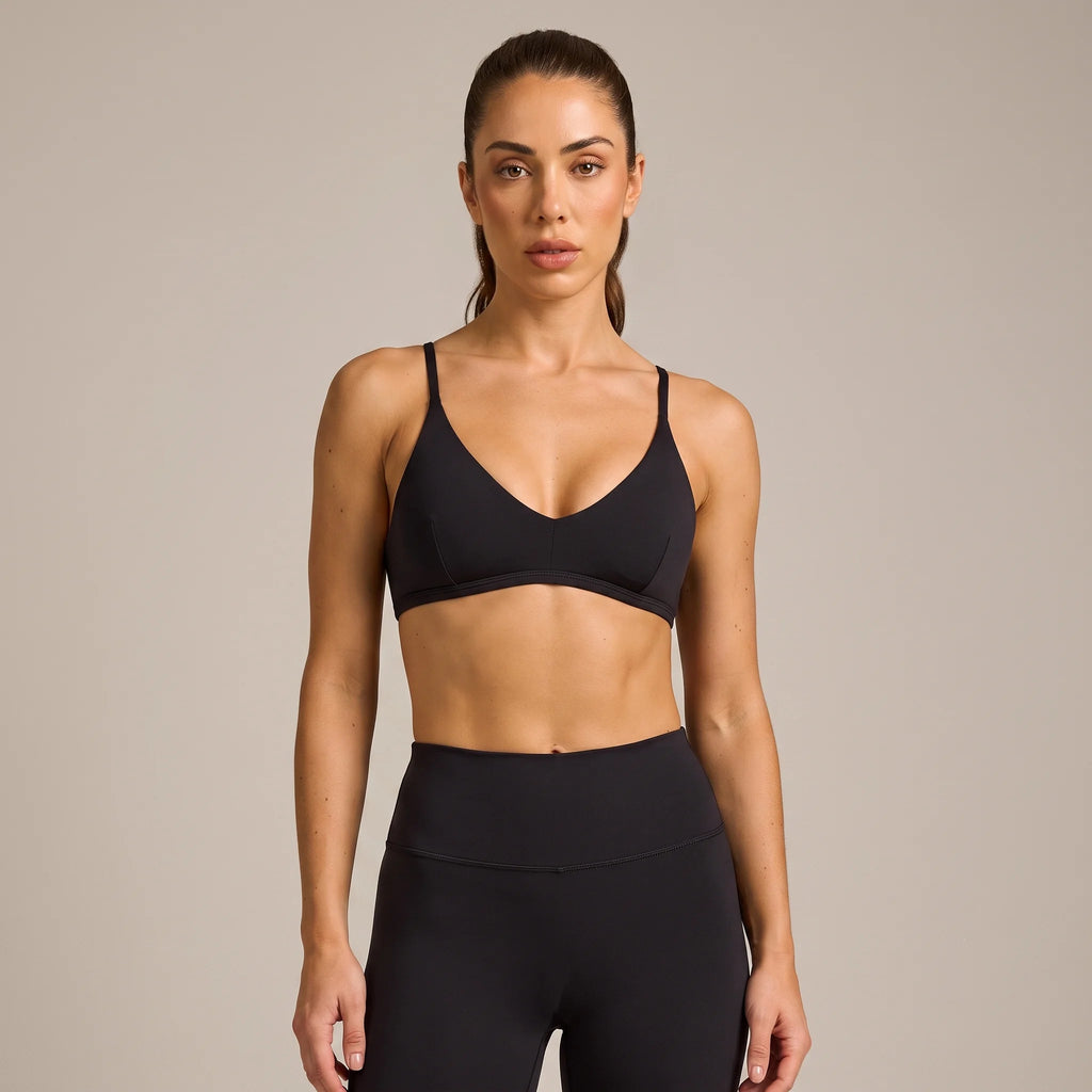Quick-Dry Set Yoga Athletic Set Women's Spaghetti-Strap Top Shock-Absorbing Yoga Pants Slim-Fit Fitness Set