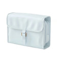 Large Capacity Hanging Toiletry Bag for Women, Waterproof Travel Cosmetic Organizer with Dry Wet Separation Folding Wash Pouch