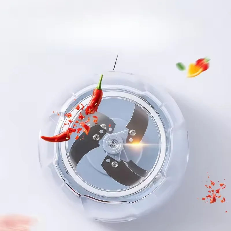 500/900ML Manual Meat Mincer Garlic Chopper Hand Pull Press Crusher Vegetable Grinder Chili Onion Cutter Kitchen Cooking Tools