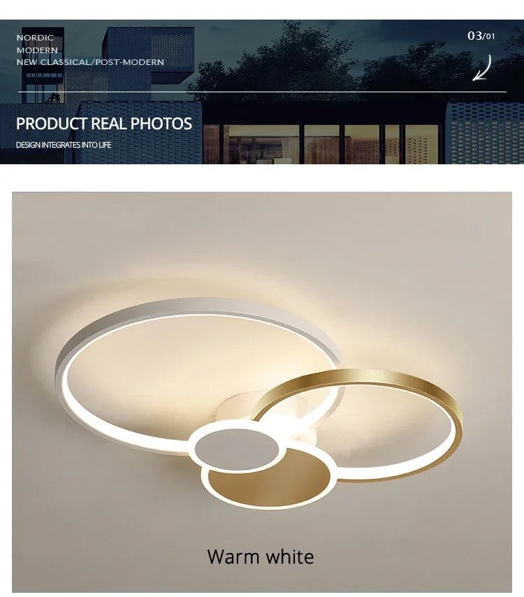 New Modern LED Ceiling Lights For Living Room Chandelier Bedroom Kitchen Ceiling Lamp Modern Apartment Hotel Chandelier Lighting