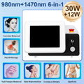 MYOSLIM Multifunctional Dual Wavelength Fiber Machine 980nm 1470nm Face Lift Body Shaping Skin Renew Device for Beauty Salons