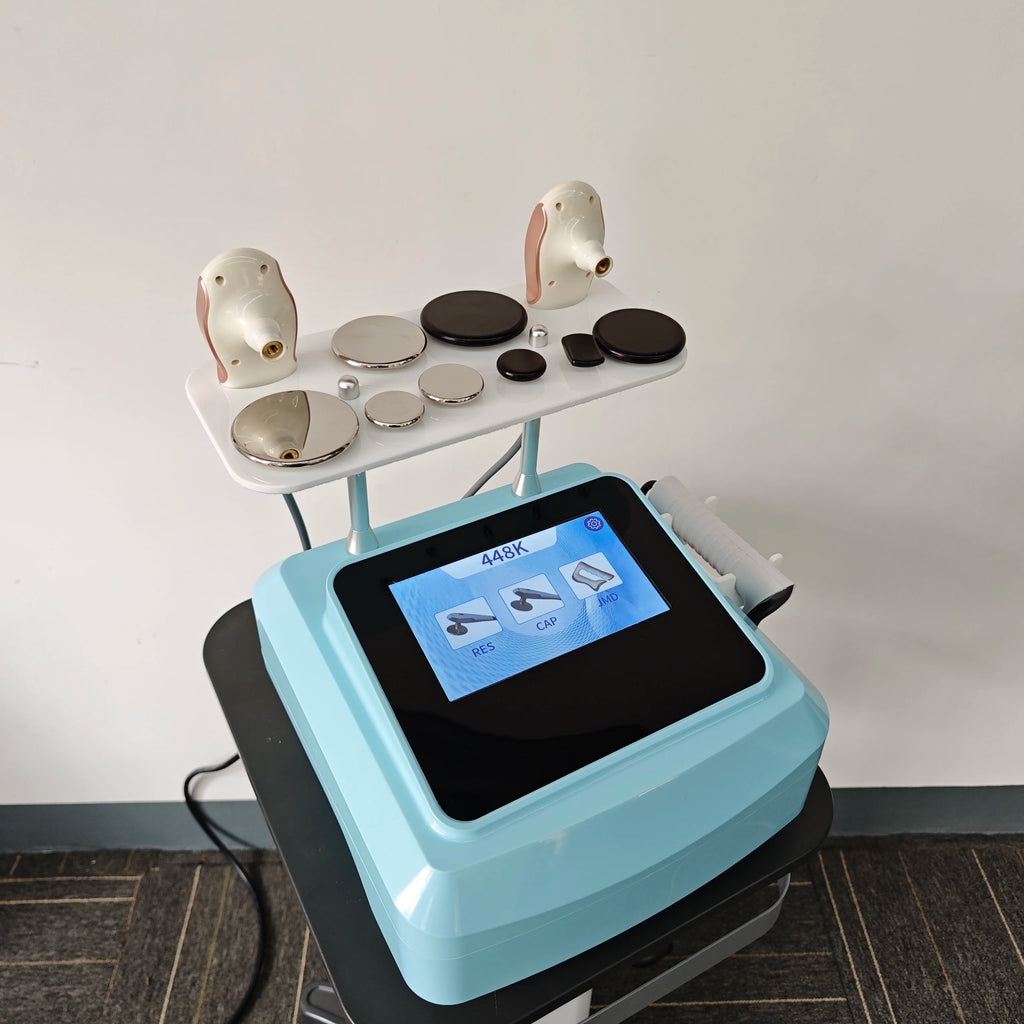 Portable Professional Tecar Therapy Machine for Pain Relief Physical Therapy Diathermy Home Muscle Recovery