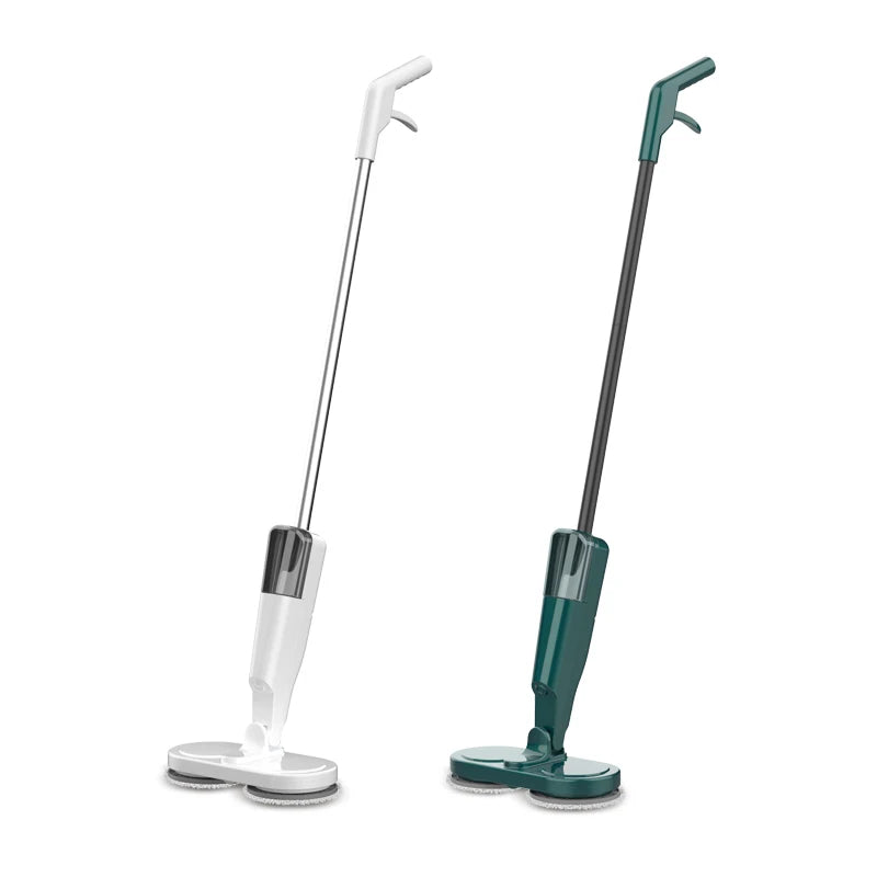 HOMEFISH 2-in-1 Wireless Electric Spin Mop Wet Dry Automatic Floor Cleaner for Home Car Glass Ceiling Window Door