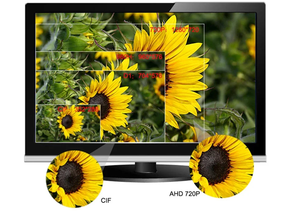CVBS/TVI/CVI 4in1 AHD Dome Camera 4K HD 1080P 5MP 4MP Full Color Luminous Alert Protection Indoor Security Video Plug And Play