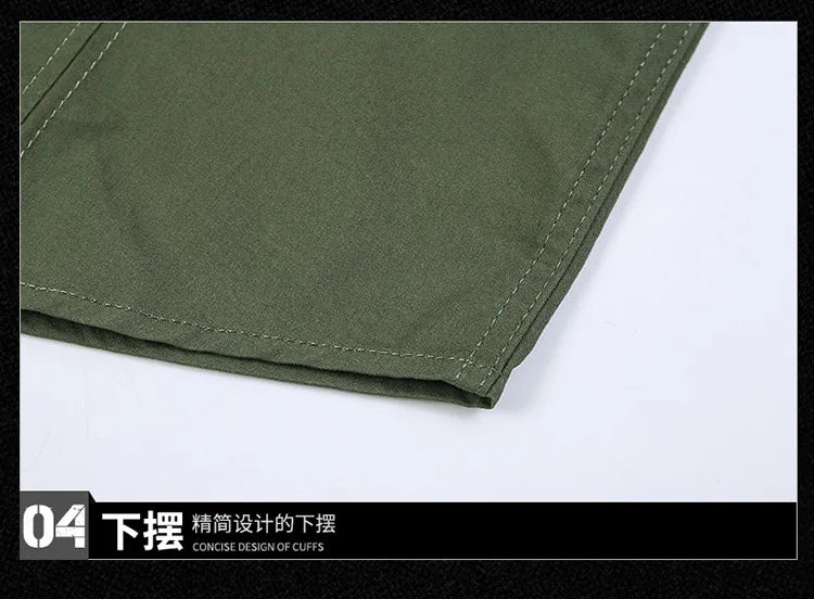 Fashion 2023 Autumn Spring Clothes Green Black Cargo Military Brand Shirts For Mens Short Sleeves Casual Blouse Oversize 4XL 5XL