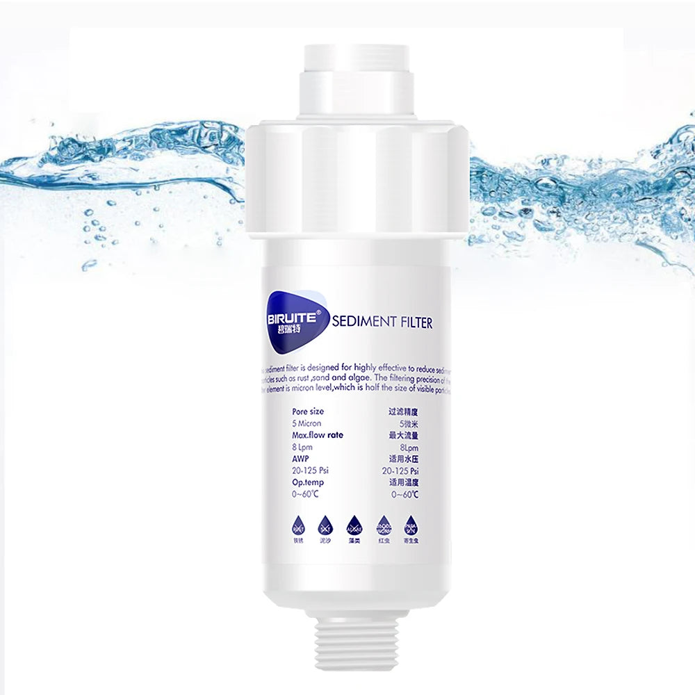 Universal Shower Head Filter,Soft& Improve Hair/ Skin Chlorine Removal,Water Softener, Bathroom Accessories