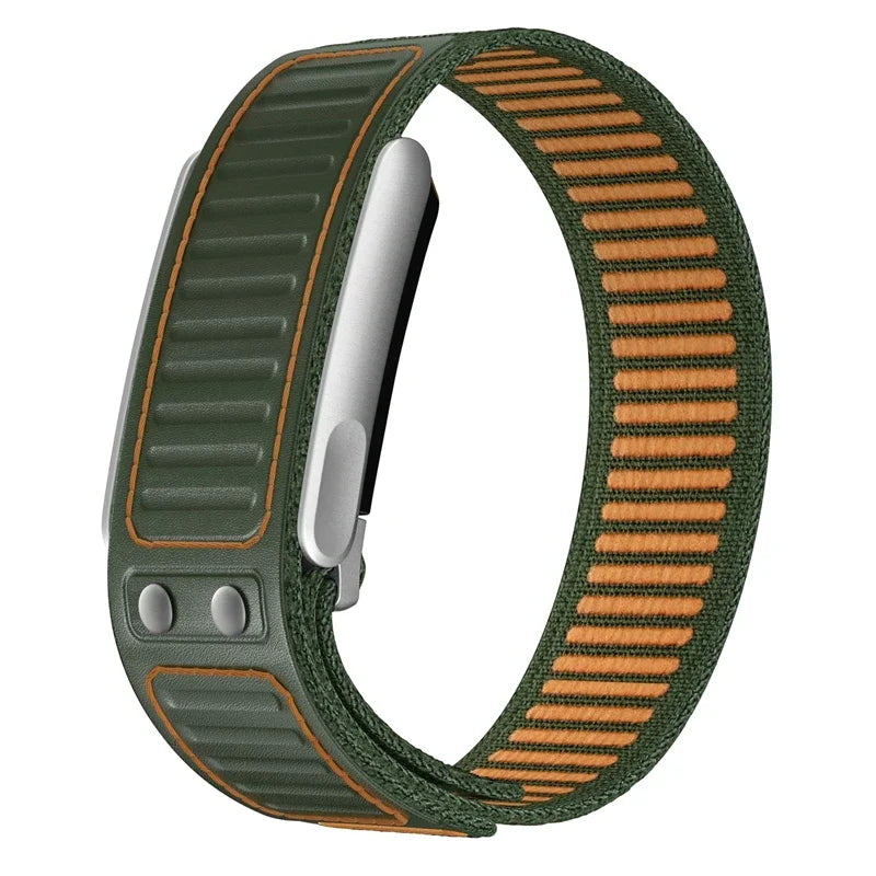 Adjustable Nylon Sport Loop Band For Whoop 5.0 Breathable Comfortable Wrist Strap For Workout Gym Army Replacement