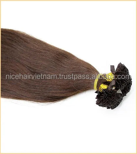 High Quality Remy Human Hair V-Tip Extensions Natural Look & Long Lasting