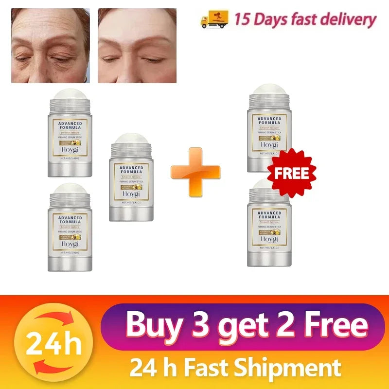 Retinol Hyaluronic Acid Stick Anti Wrinkle Tighten Pores Firming Lifting Plump Skin 24H Moisturizing Anti Aging Korean Care Balm