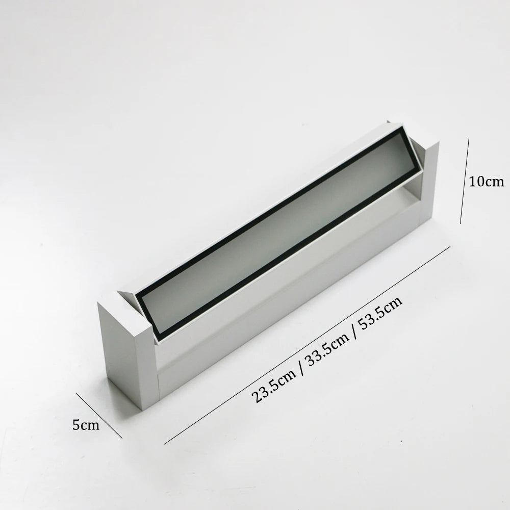 Adjustable Angle LED Lights Outdoor Waterproof Wall Lamp Garden Wiring Model Wall Lamp Simple Aluminum Wall Lights Fixture