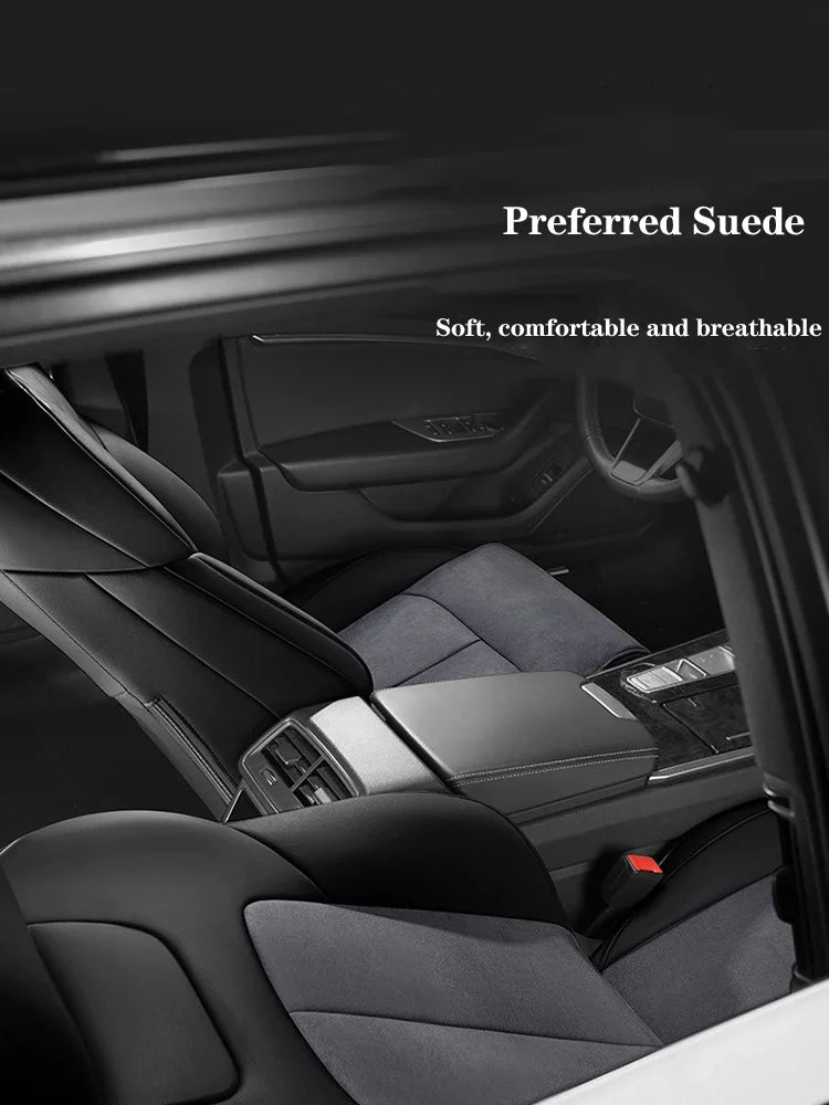 Custom 360° Car Seat Cover For TT MK2 Q7 4L Q5 A7 A6 C7 Avant Auto Interior Protector Accessories