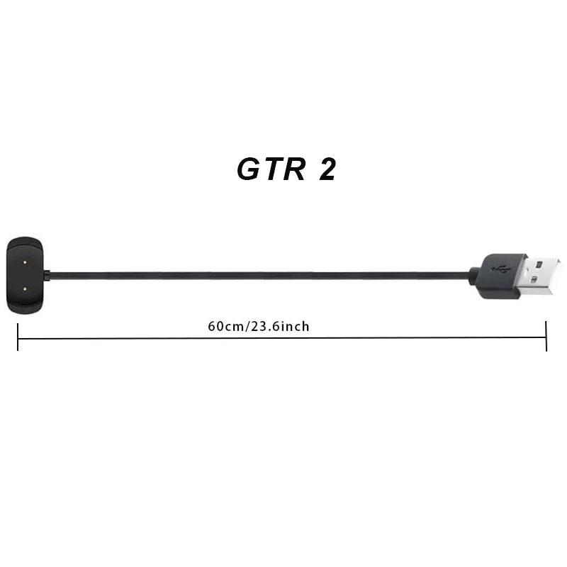 Charger for Amazfit Bip 3/ Bip 3 Pro/ GTS 4 Mini/ Bip U Pro/GTS 2/ GTR 2/ GTS2 Mini/ GTS 2e/ T-Rex Pro Charging Magnet Cable