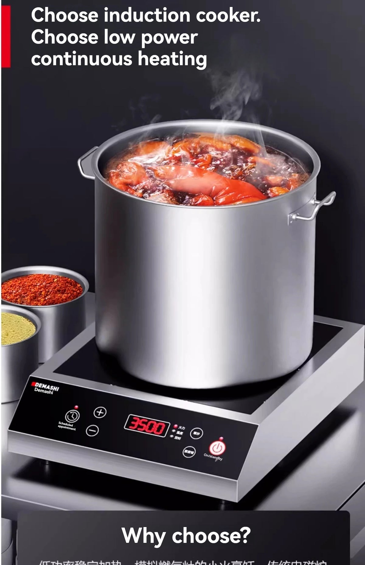 Commercial Induction Cooker 3500w High-power Hotel Flat Induction Cooker