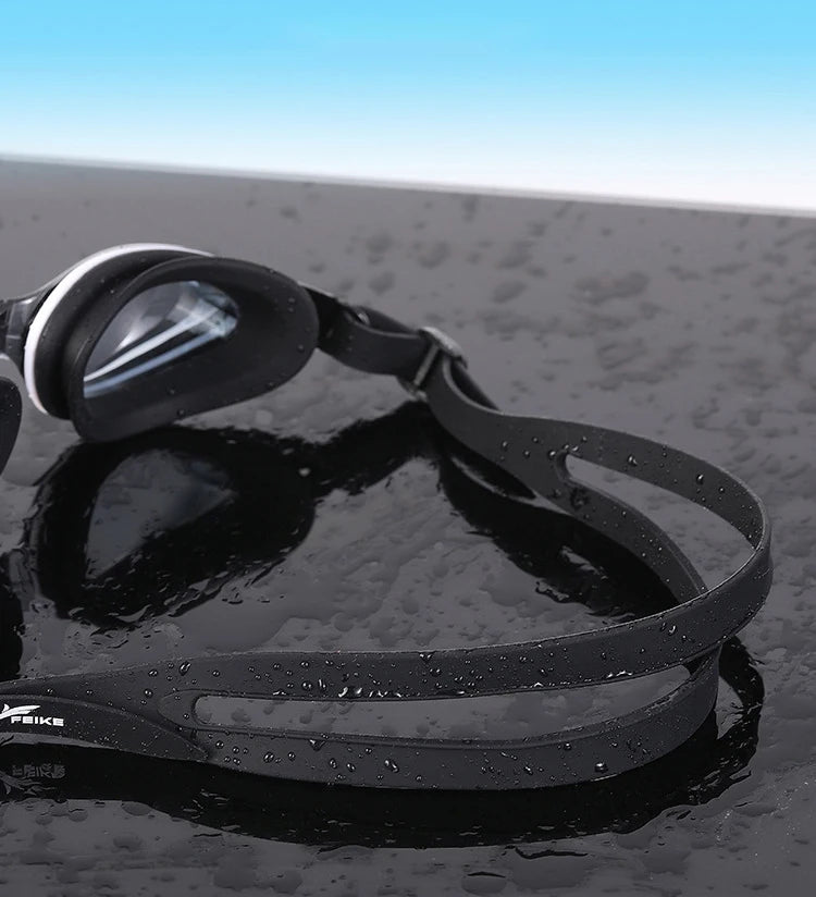 Plating Myopia Swim Goggles Men Women Professional Swimming Pool Water Sports Waterproof Glasses Anit Fog UV Shield Eyewear New