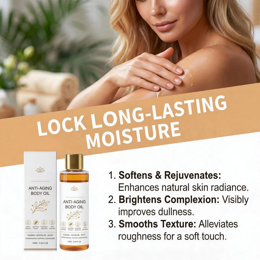 Revitalizing Body Oil - Deeply Nourishing Formula for Dry Skin, Delivering Intense Hydration & Radiant Smoothness