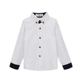 Teenage Clothes Baby Boy Shirt School Uniform Formal Shirt Turn-down Collar Children Girl White Shirt Kid Tops Blouse Coat A1293