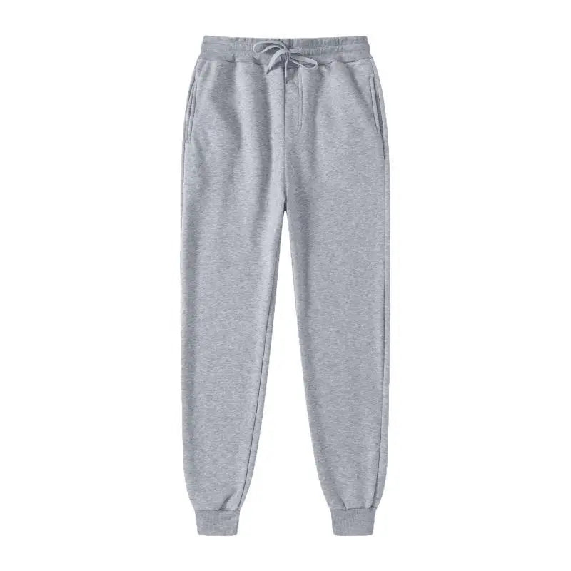 Sweatpants Spring Autumn Cotton Long Pants Jogger Trousers Casual Sports Men's and Women's Fitness Solid Jogging Pants 5 Colors